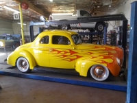 40 Ford flames
