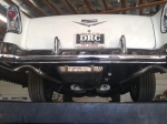 classic car restoration white chevy with scottsdale muffler in gilbert az