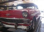 Front view classic red auto repair, Scottsdale Muffler