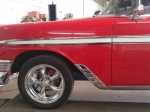 Red white side view auto fabrication Gilbert, AZ