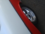 Tire of white and red classic auto mechanics, Arizona Mesa