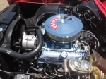 Engine view of classic car auto fabrication Scottsdale Muffler