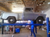 Old Apache Classic PickUp Truck Repair
