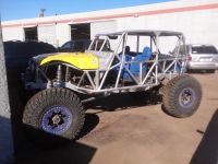 Rock Climbing Custom Jeep With Custom Chassis And Roll Cage