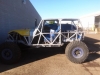 Left Side View Jeep With Custom Roll Cage