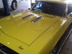 Front view yellow classic fabrication Phoenix Arizona