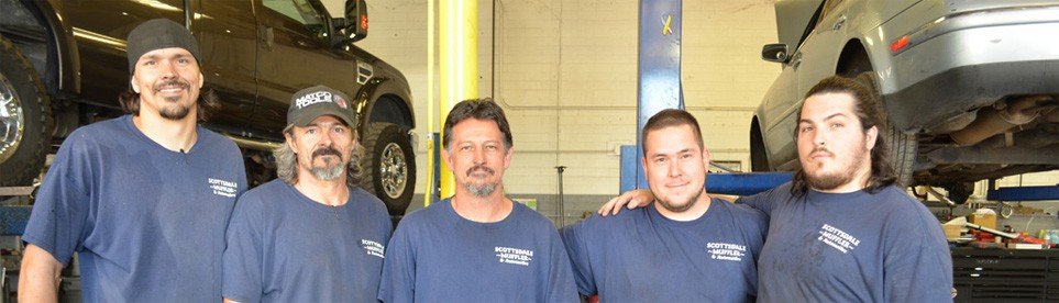 Team of Mechanics at Scottsdale Muffler & Automotive