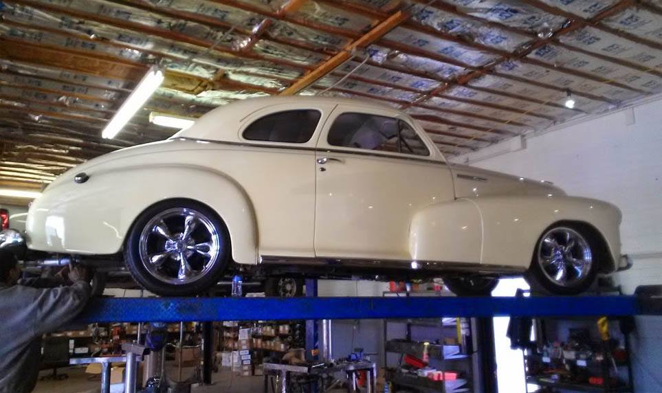 Picture of a recent classic car restoration completed by Scottsdale Muffler and Automotive