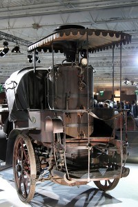 The Invention of the first steam engine car