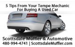 Expert Advice from the Tempe Mechanics at Scottsdale Muffler