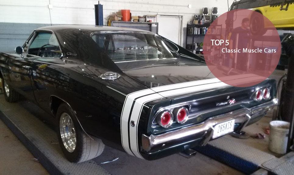 top 5 classic muscle cars