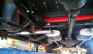 new exhaust system on chevy truck in scottsdale