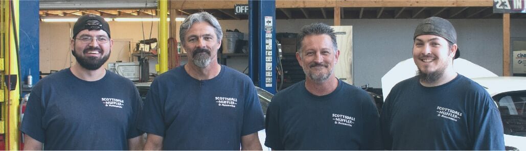 The Staff of Expert Mechanics at Scottsdale Muffler & Automotive